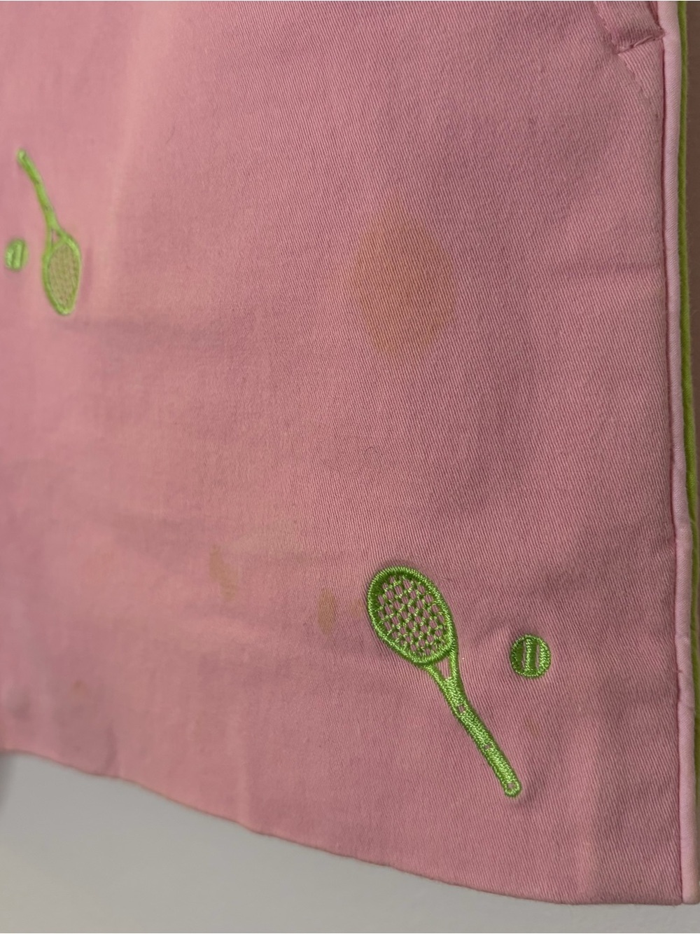 Lilly Pulitzer Pink Embroidered Tennis Racket Shorts size 6 - Picture 5 of 7